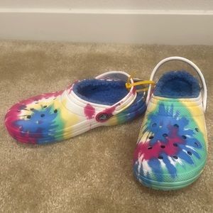 Crocs Classic Lined Tiedye Girls 3